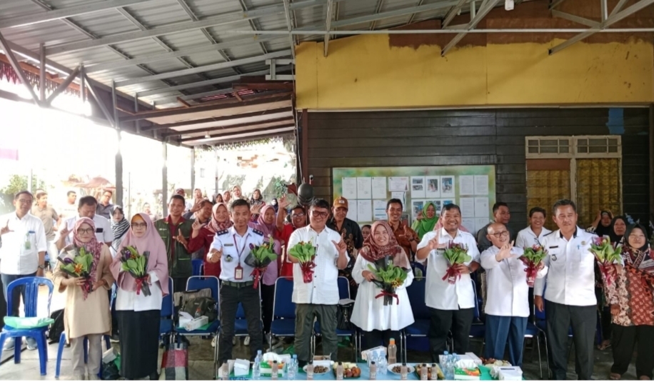 Lurah Maluhu Kukar, Apresiasi Kegiatan Administrasi Bank Sampah